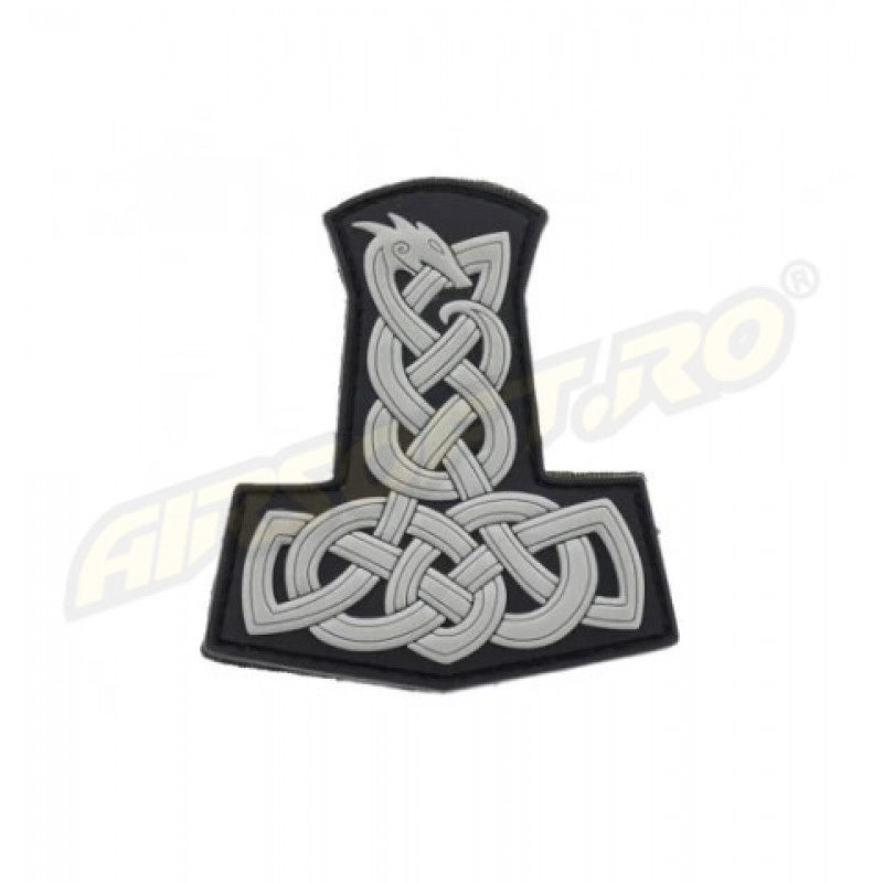 PATCH CAUCIUC - THORS HAMMER DRAGON
