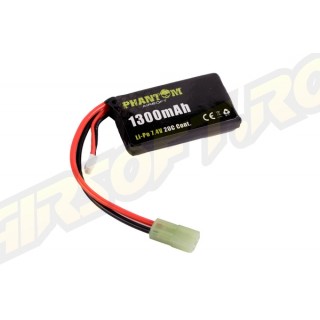 Phantom Batteria LiPo 7.4V - 1300mAh - 20C Phantom Batteria LiPo 7.4V - 1300mAh - 20C