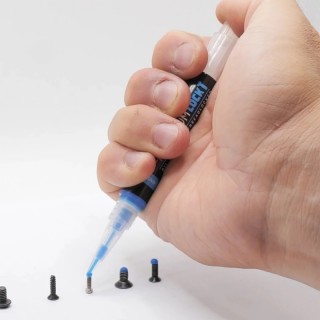 4UANTUM REMOVABLE THREAD LOCKER LOCK, MEDIUM STRENGTH - BLUE