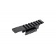 5KU B-18U TOP MOUNTING RAIL FOR AKS-74U REPLICAS BLACK