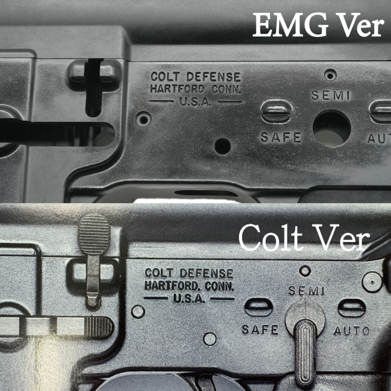SET RICEVITORE M4A1 FORGIATO CON LICENZA EMG COLT - MWS VERSION