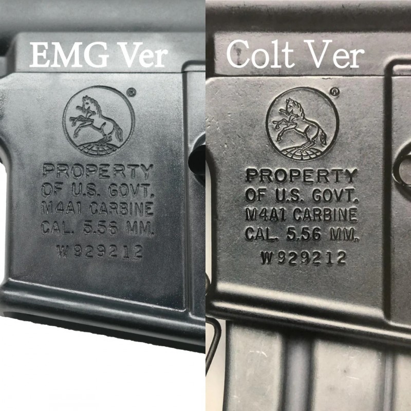 SET RICEVITORE M4A1 FORGIATO CON LICENZA EMG COLT - MWS VERSION