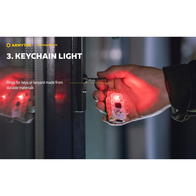 ARMYTEK TORCIA CRYSTAL PRO UV - VERDE