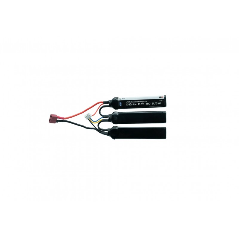 ASG-S2 LIPO - ACUMULATORE 11.1V - 1300 MAH - 25C - T-PLUG