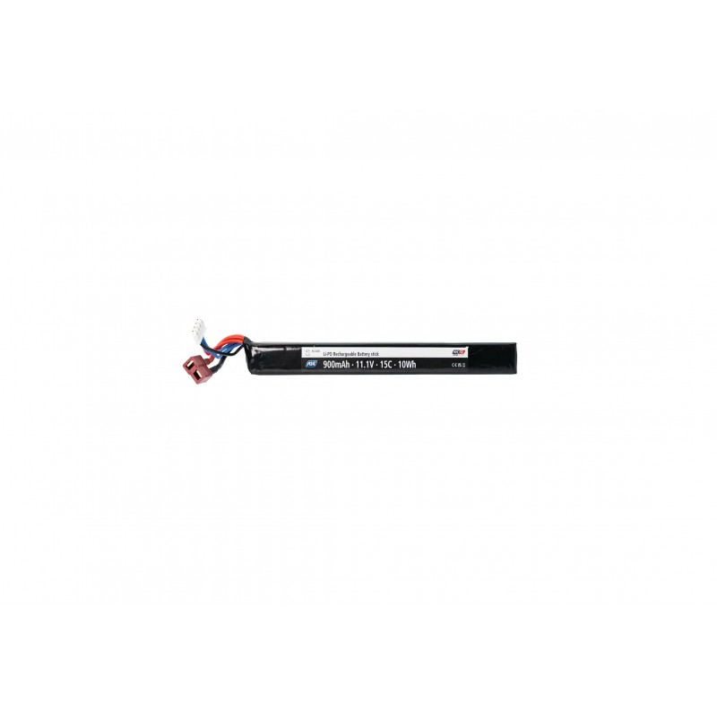 ASG-S2 LIPO - BATTERIA 11.1V - 900 MAH - 15C - T-PLUG