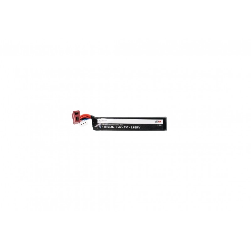 ASG-S2 LIPO - BATTERIA 7.4V - 1300 MAH - 15C - T-PLUG