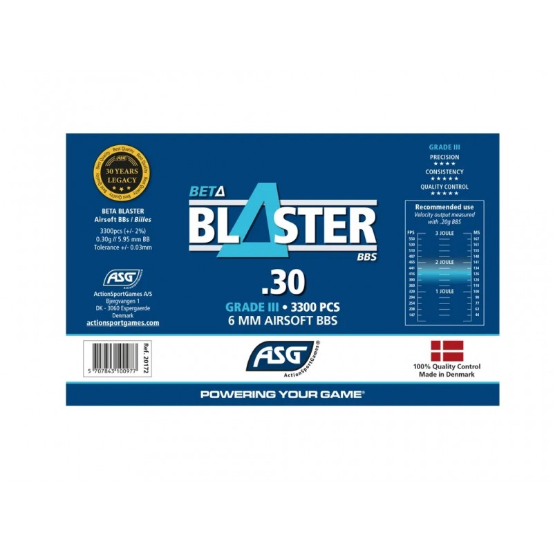 ASG BETA BLASTER 0.30G - 3300 BB