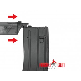 ANGRY GUN LABBRO DEL CARICATORE PER MARUI MWS GBB / LANCER L5AWM V2