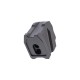 CTM PIASTRA DI BASE ALLARGATA IN ALLUMINIO PER AAP-01 E SERIE G - NERO