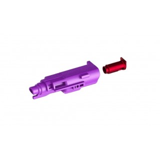 CTM AAP-01 SET NOZZLE RINFORZATO COMPLETO CON VALVOLA CNC - VIOLA