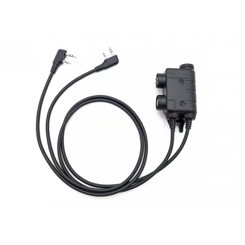 EARMOR DUAL PTT M56-U174 - KENWOOD/BAOFENG (M32)