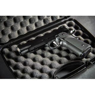 CUSTODIA RIGIDA PER PISTOLA - 30.5X19X6 - NERA