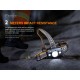 FENIX HP30R V2.0 ULTRA HIGH PERFORMANCE - SEARCH&RESCUE HEADLAMP - 3000 LUMENS - BLACK