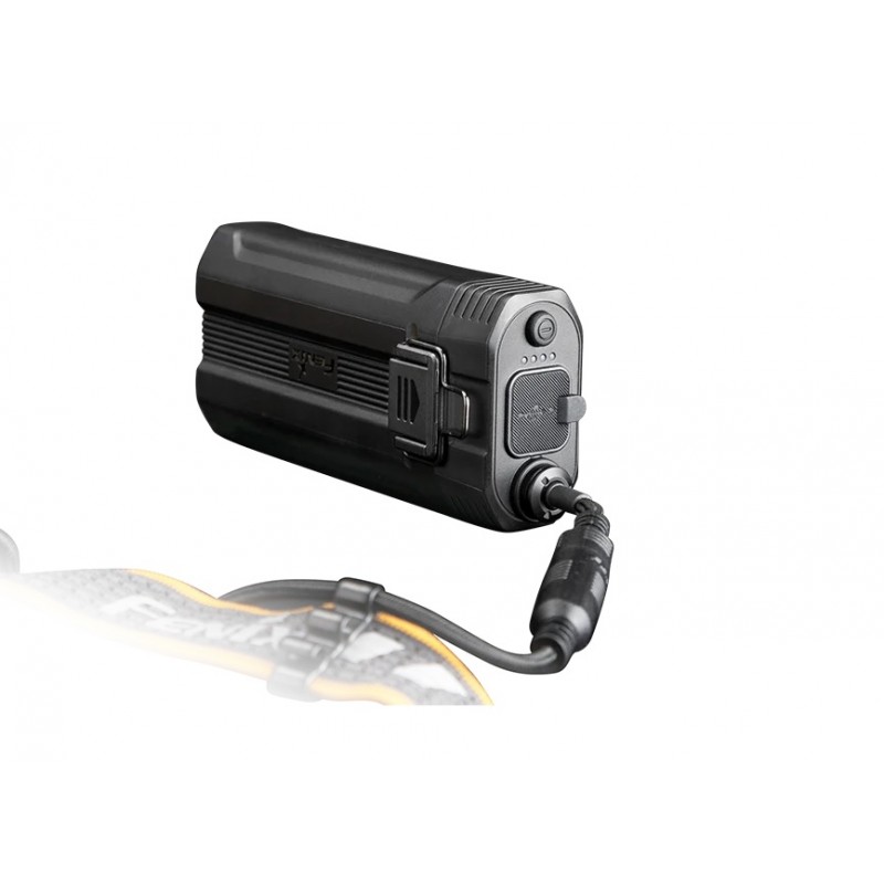 FENIX HP30R V2.0 ULTRA HIGH PERFORMANCE - SEARCH&RESCUE HEADLAMP - 3000 LUMENS - BLACK