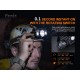 FENIX HP30R V2.0 ULTRA HIGH PERFORMANCE - SEARCH&RESCUE HEADLAMP - 3000 LUMENS - BLACK