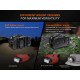 FENIX HP35R MULTIPLE LIGHT SOURCES HIGH-OUTPUT SEARCH&RESCUE HEADLAMP - 4000 LUMENI - BLACK