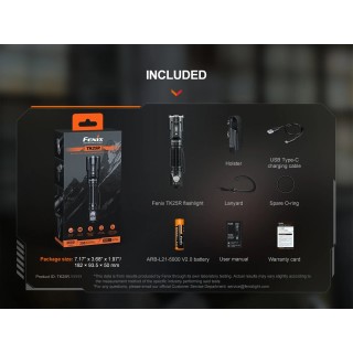 FENIX TORCIA MULTIFUNZIONE PER LE FORZE DELL'ORDINE E PER IL SERVIZIO TK25R