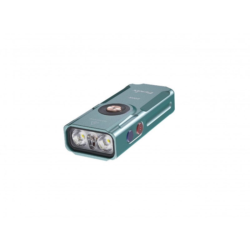 FENIX E06R KEYCHAIN FLASHLIGHT - 3 IN 1 - TURQUOISE FENIX E06R KEYCHAIN FLASHLIGHT - 3 IN 1 - TURQUOISE