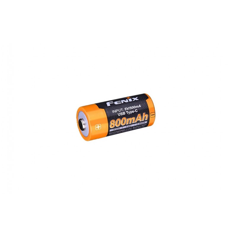FENIX BATTERIA RCR123A RICARICABILE / 16340 / 800MAH (LI-ION)