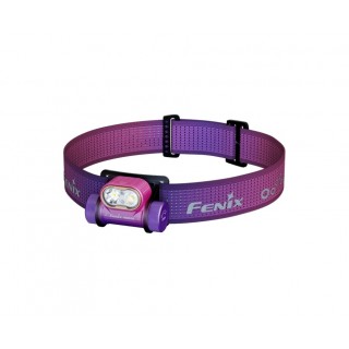 FENIX HM55R MULTI-LED LIGHTWEIGHT OUTDOOR HEADLAMP- 1200 LUMENS - NEBULA PURPLE