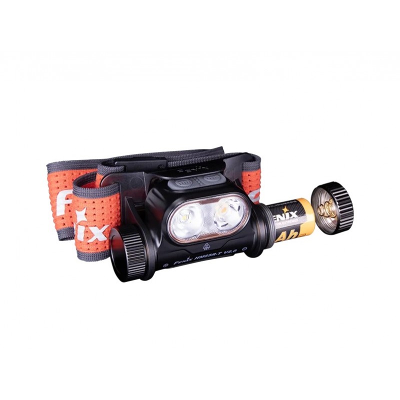 FENIX HM65R-T V2.0 LAMPADA FRONTALE RICARICABILE - NERO