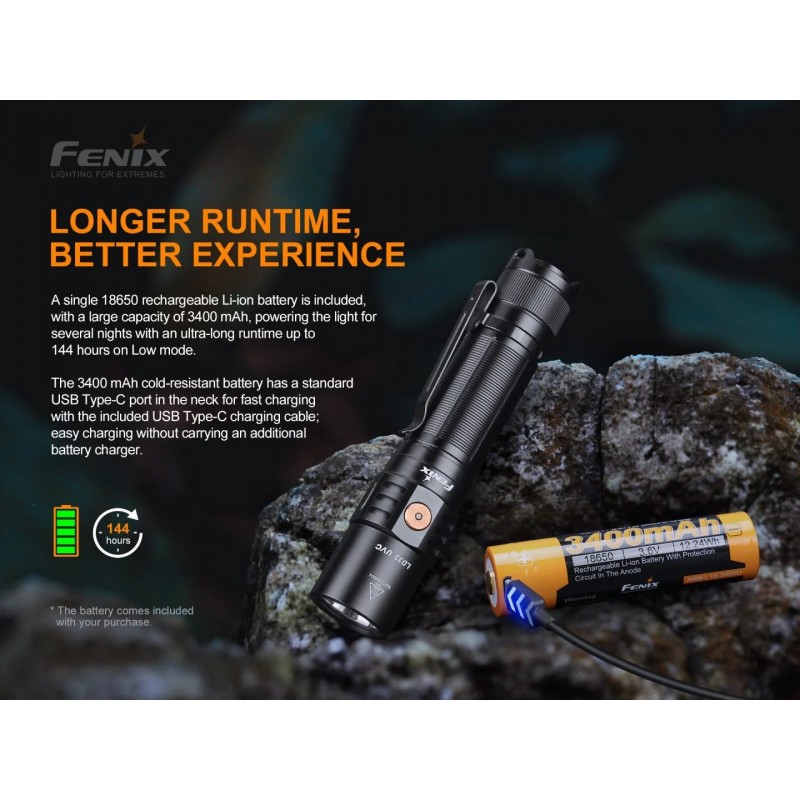 FENIX TORCIA UVC PORTATILE LD32