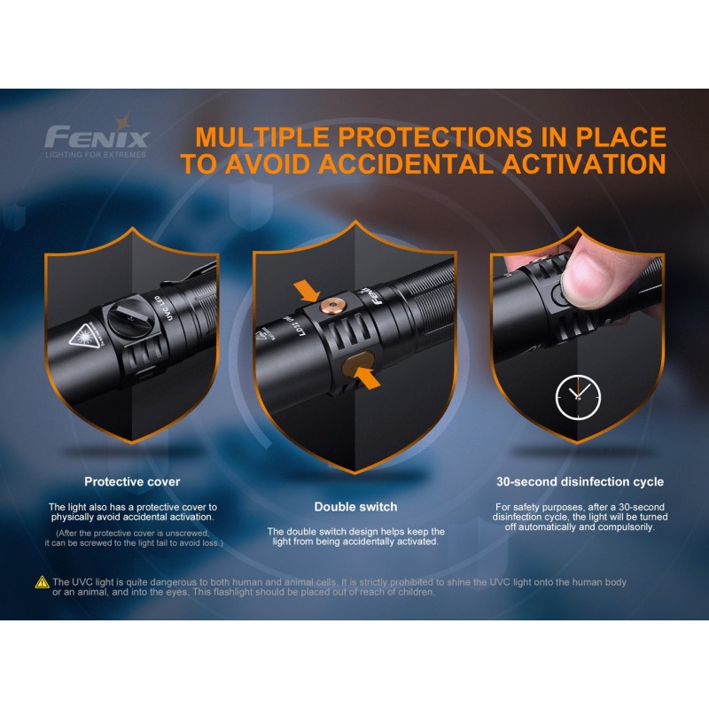 FENIX TORCIA UVC PORTATILE LD32