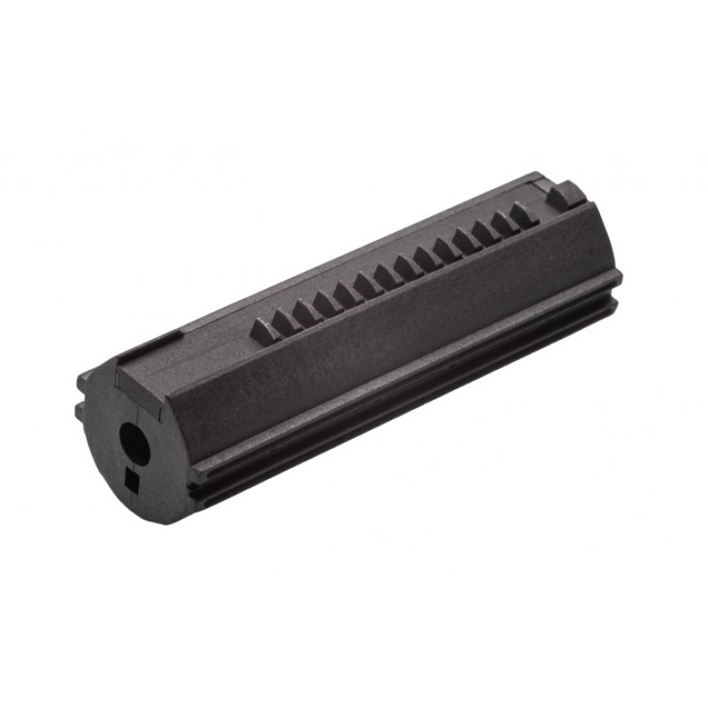 FPS SOFTAIR PISTONE IN TECNOPOLIMERO CARICATO CON FIBRA DI CARBONIO PER M4 MARUI NGRS - FULL METAL RACK - 14 DENTI - (PM05CF)