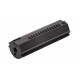 FPS SOFTAIR PISTONE IN TECNOPOLIMERO CARICATO CON FIBRA DI CARBONIO PER M4 MARUI NGRS - FULL METAL RACK - 14 DENTI - (PM05CF)