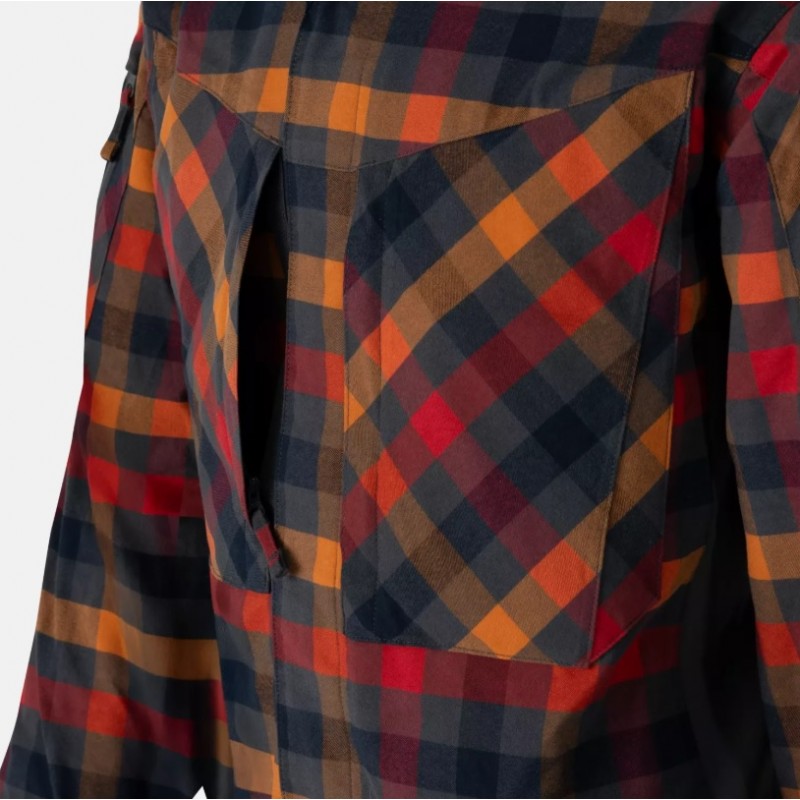 MBDU SHIRT - NYLON SORONA BLEND DARK AUTUMN CHECKERED 
