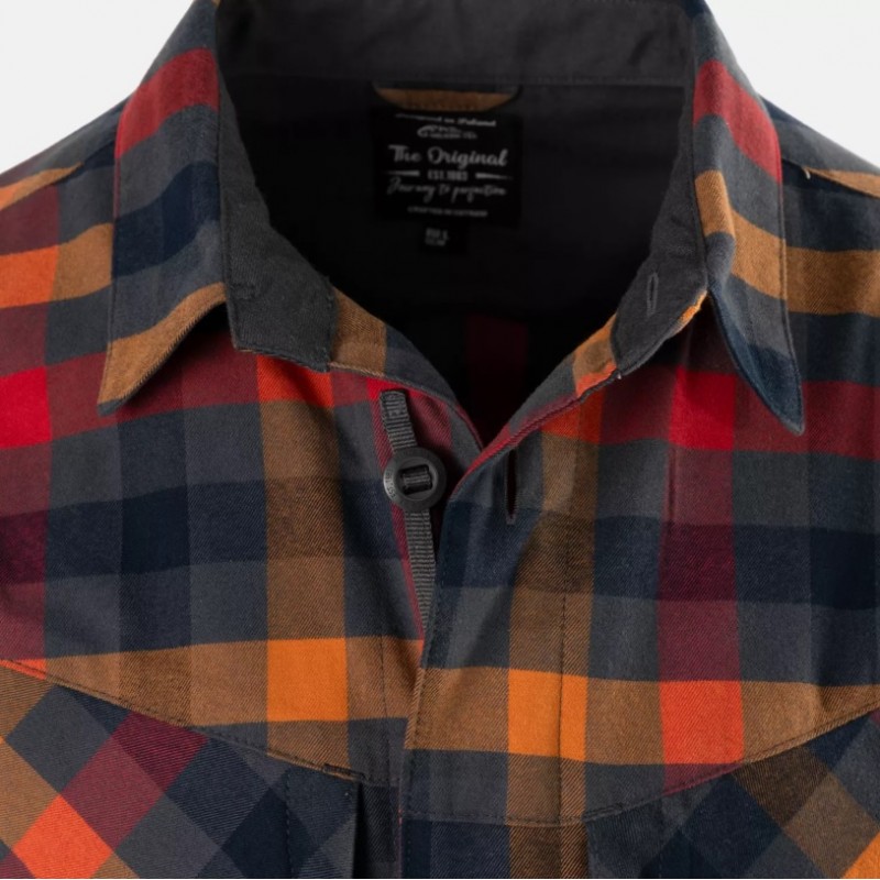 MBDU SHIRT - NYLON SORONA BLEND DARK AUTUMN CHECKERED 