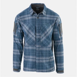 HELIKON-TEX MBDU SHIRT WESTERN BLUE PLAID