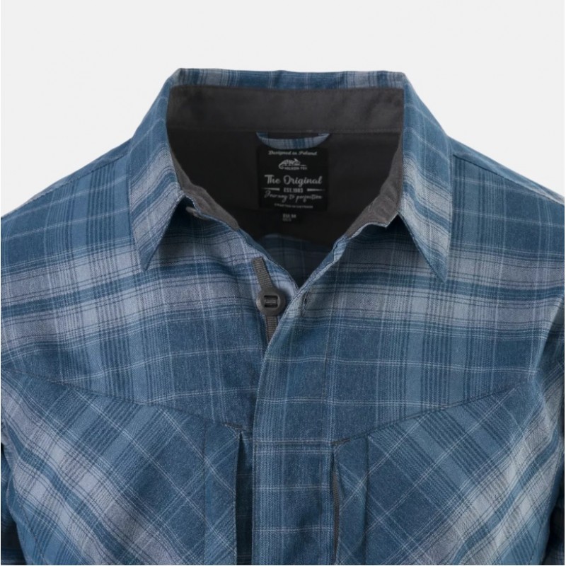 HELIKON-TEX MBDU SHIRT WESTERN BLUE PLAID