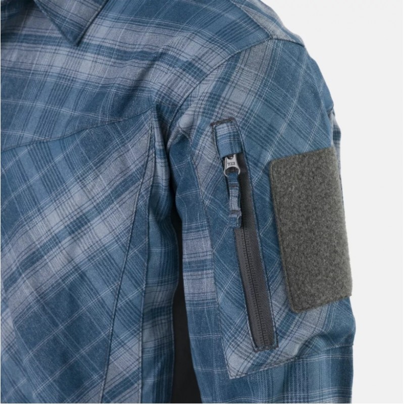 HELIKON-TEX MBDU SHIRT WESTERN BLUE PLAID