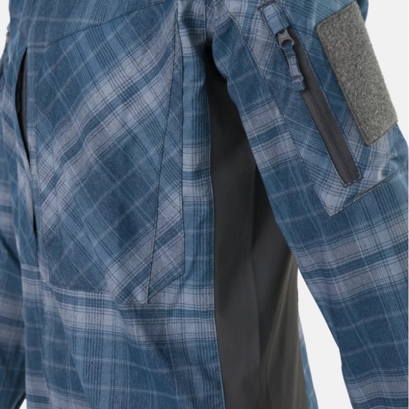 HELIKON-TEX MBDU SHIRT WESTERN BLUE PLAID