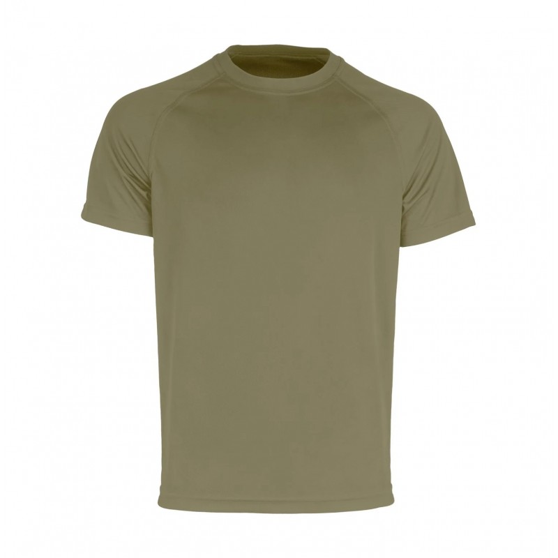 T-SHIRT A MANICHE CORTE AD ASCIUGATURA RAPIDA - RANGER GREEN