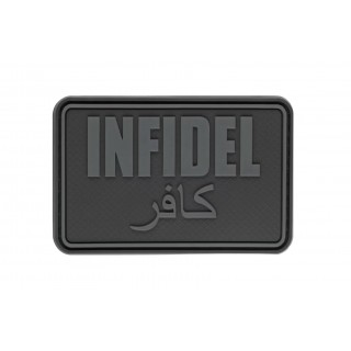 INFIDEL LARGE RUBBER PATCH - BLACKOPS