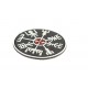 VEGVISIR VIKING COMPASS PATCH GLOW