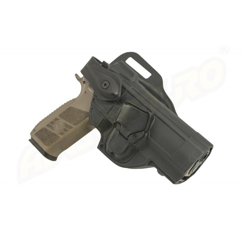 FONDINA KING COBRA PER CZ P09 - EP38L BLF CON SISTEMA RSP - NERA