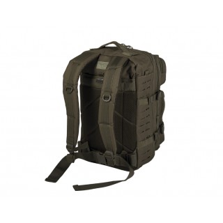 MIL-TEC ASSAULT BACKPACK MODEL U.S. LASER CUT - OLIV - LARGE (36L)