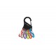 NITEIZE KEYRACK MOSCHETTONE S-BINER - MULTICOLORE