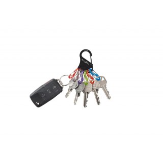 NITEIZE KEYRACK MOSCHETTONE S-BINER - MULTICOLORE