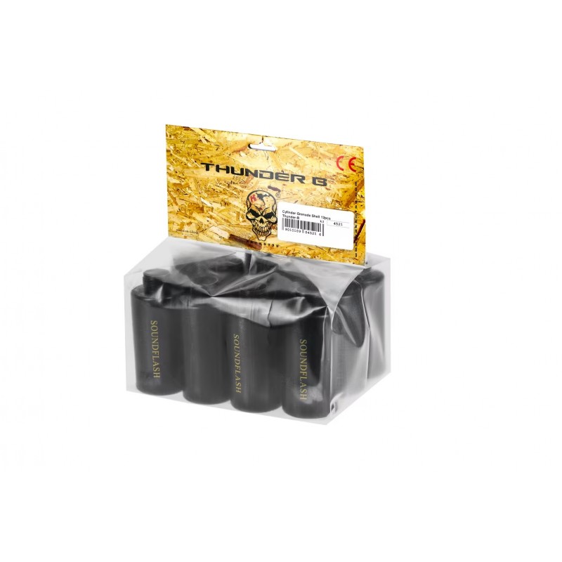 SET DI 12 PEZZI - CYLINDER GRENADE SHELL THUNDER B 