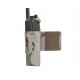 WARRIOR LASER CUT WING VELCRO MBITR/HARRIS RADIO POUCH - MULTICAM