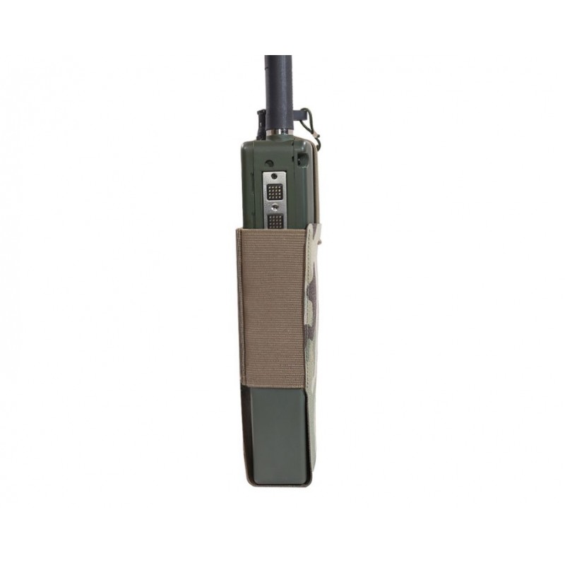 WARRIOR LASER CUT WING VELCRO MBITR/HARRIS RADIO POUCH - MULTICAM
