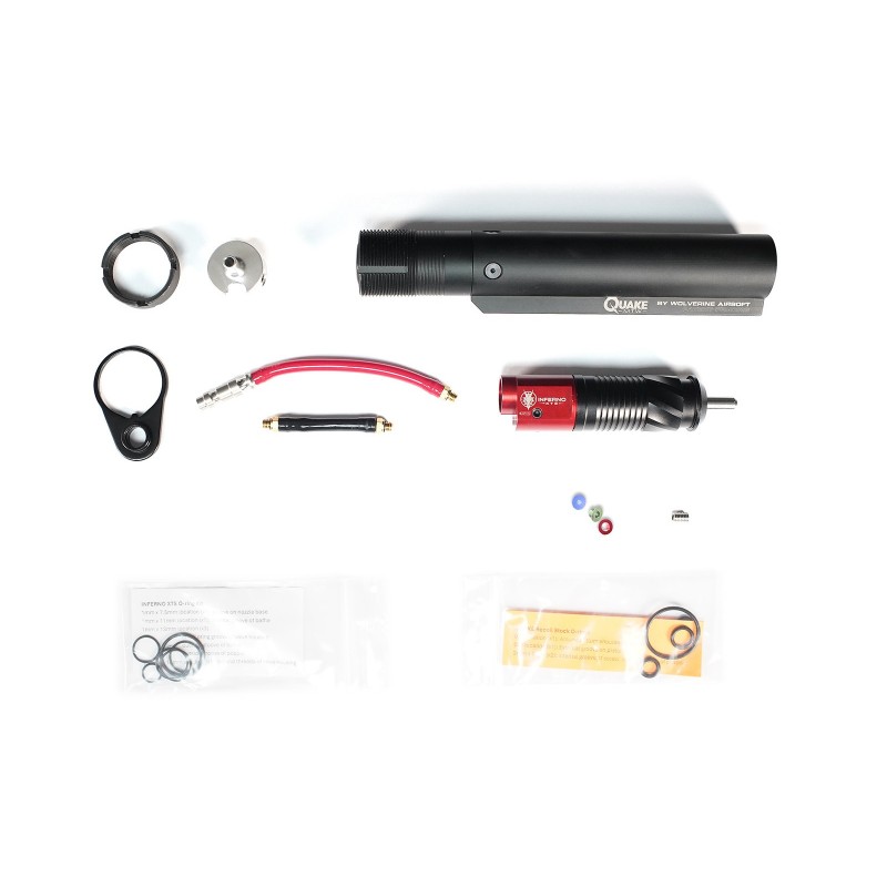 WOLVERINE INFERNO XTS HPA ENGINE + QUAKE MTW RECOIL STOCK UPGRADE KIT