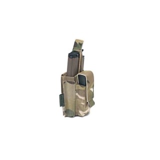 WARRIOR ASSAULT SYSTEMS PORTA CARICATORE SINGOLO APERTO 5.56MM 9MM MULTICAM