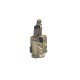 WARRIOR ASSAULT SYSTEMS SINGLE OPEN 5.56MM 9MM MAGAZINE POUCH MULTICAM