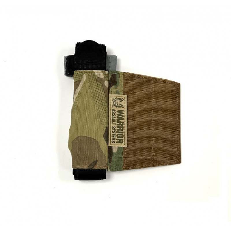 WARRIOR ASSAULT SYSTEMS PORTA LACCI EMOSTATICI UNIVERSALE CON VELCRO TAGLIO LASER - MULTICAM 