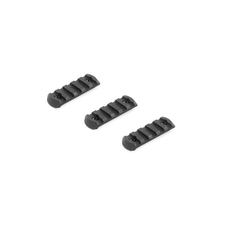 M-LOK RAIL - SHORT - 3 PCS SET.
